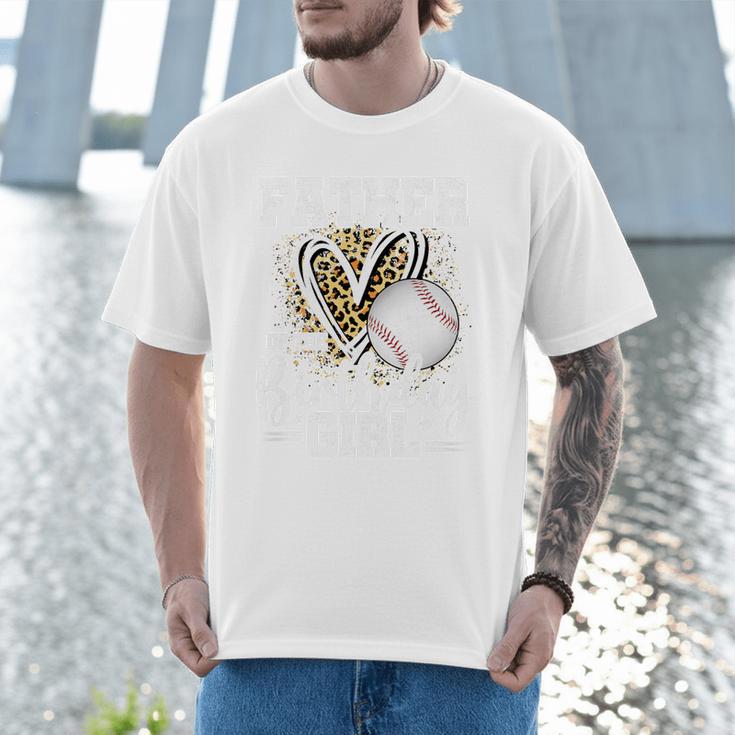 Father Of The Birthday Girl Baseball Dad Leopard Heart Premium Tri-Blend Men T-Shirt Father Of The Birthday Girl Baseball Dad Leopard Heart Premium Tri-Blend Men T-Shirt