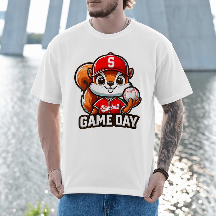 Game Day Baseball Dad Baseball Mam Father's Day Men T-Shirt