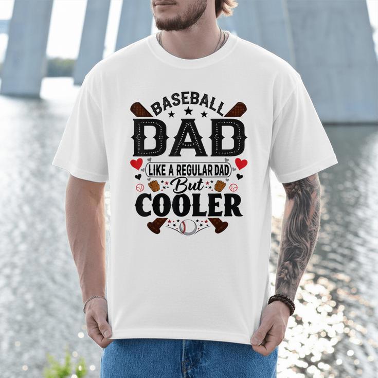 Men Baseball Dad Like a Regular Dad But Cooler Men T-Shirt Men Baseball Dad Like a Regular Dad But Cooler Men T-Shirt
