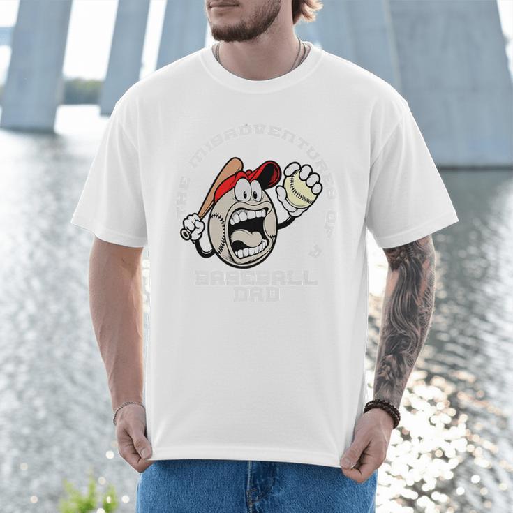 The Misadventures Of A Baseball Dad Premium Men T-Shirt The Misadventures Of A Baseball Dad Premium Men T-Shirt