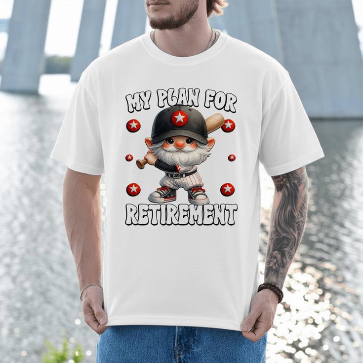 Retired Baseball Dad Coach Gnome For Baseball Retirement Premium Tri-Blend Men T-Shirt Retired Baseball Dad Coach Gnome For Baseball Retirement Premium Tri-Blend Men T-Shirt