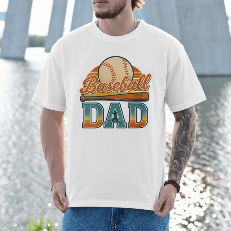 Retro Vintage Baseball Dad Summer Sports Lover Fathers Day Men T-Shirt Retro Vintage Baseball Dad Summer Sports Lover Fathers Day Men T-Shirt