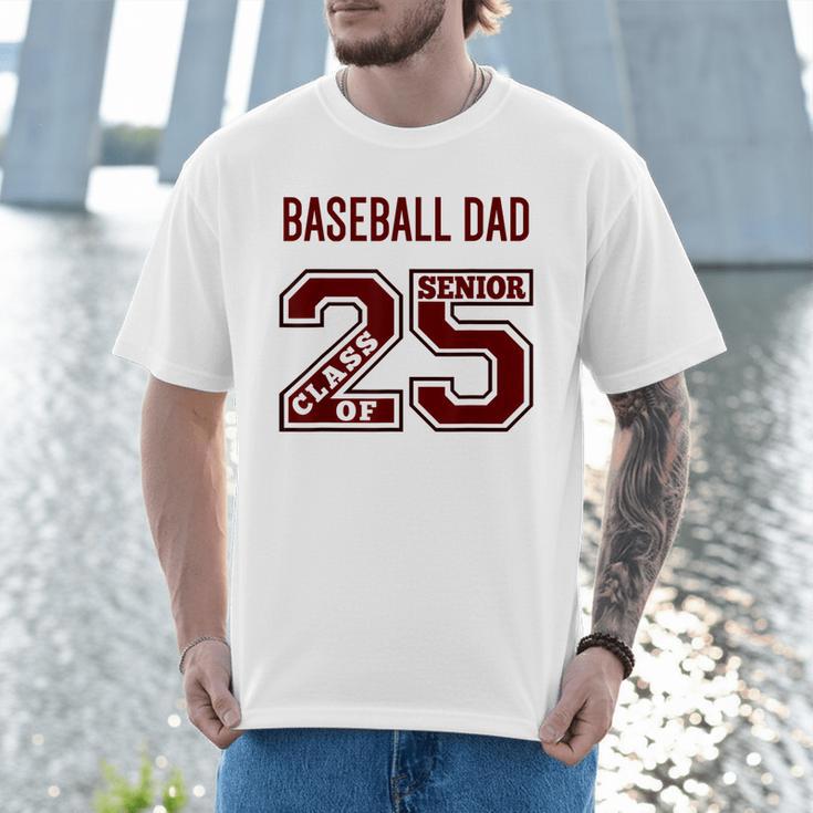 SENIOR BASEBALL DAD 2025 MAROON BASEBALL DAD SENIOR 25 3 Men T-Shirt SENIOR BASEBALL DAD 2025 MAROON BASEBALL DAD SENIOR 25 3 Men T-Shirt