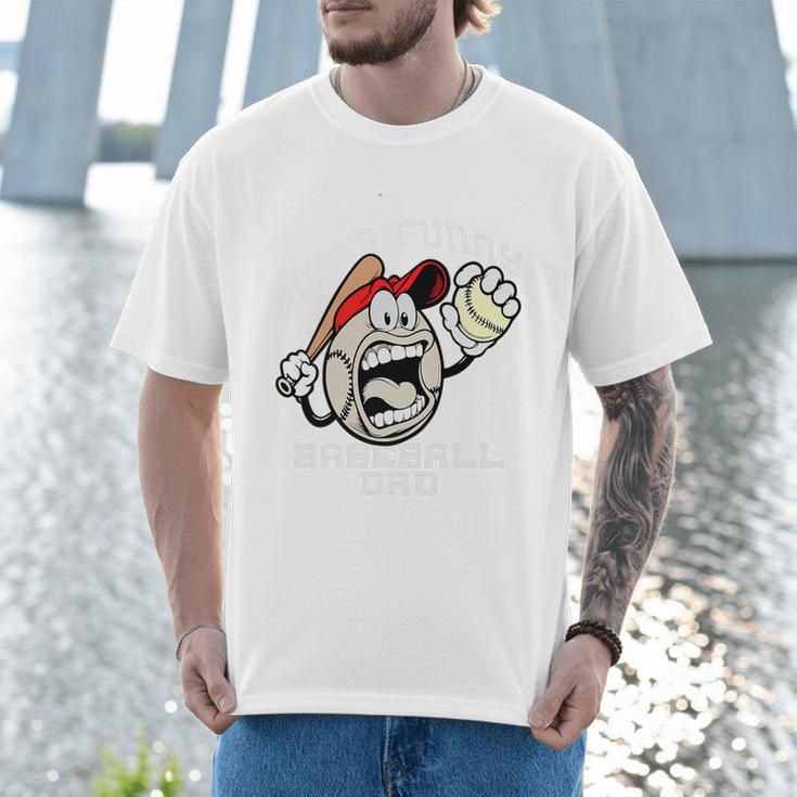Super Baseball Dad Premium Men T-Shirt