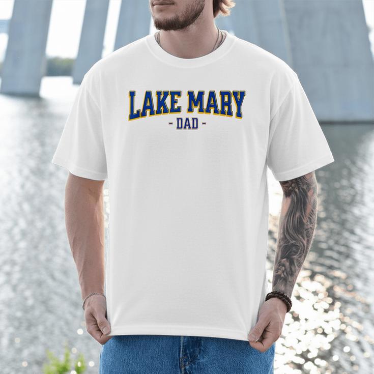 Vintage Lake Mary Florida Baseball Dad Lovers An Fans Men T-Shirt