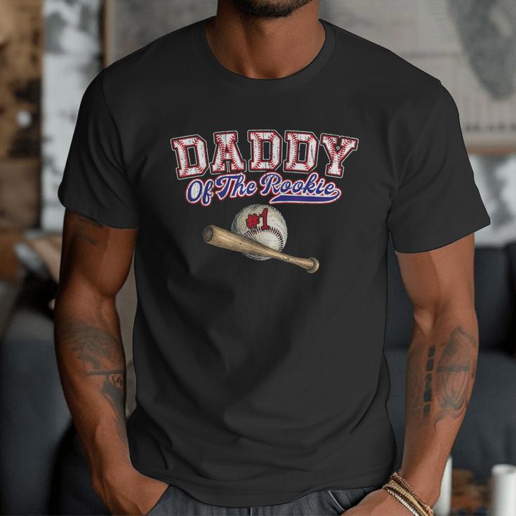 1st One Birthday Baseball Dad Daddy Of The Rookie Vintage Men T-Shirt 1st One Birthday Baseball Dad Daddy Of The Rookie Vintage Men T-Shirt