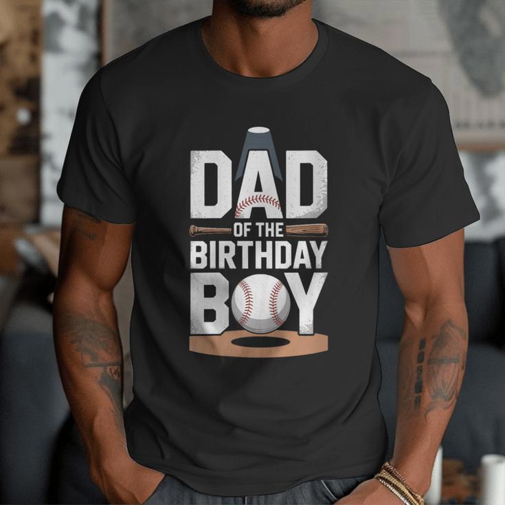 Baseball Dad Of The Birthday Boy Sports Theme Men T-Shirt Baseball Dad Of The Birthday Boy Sports Theme Men T-Shirt