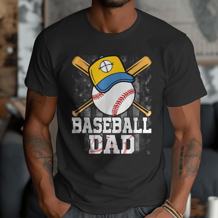 Baseball Dad Happy Fathers Day For Men Boys Kids Men T-Shirt Baseball Dad Happy Fathers Day For Men Boys Kids Men T-Shirt
