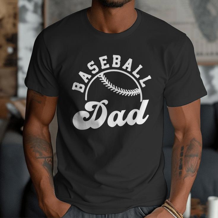 Baseball Dad Matching Baseball Team Lover Men T-Shirt