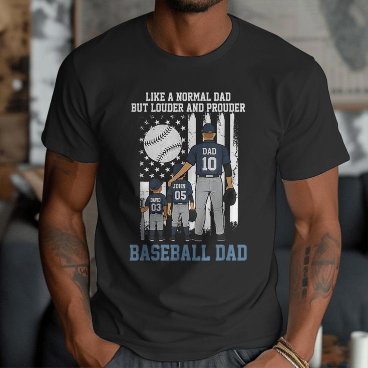 Baseball Dad Like A Normal Dad But Louder And Prouder Men T-Shirt Baseball Dad Like A Normal Dad But Louder And Prouder Men T-Shirt