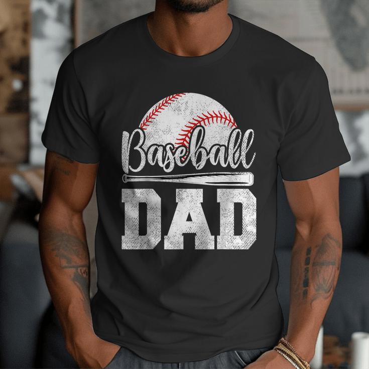 Baseball Dad Baseball Player Game Day Father's Day Men T-Shirt