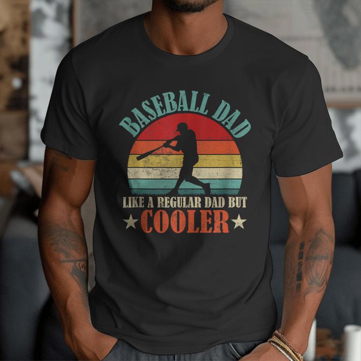 Baseball Dad Like A Regular Dad But Cooler Father's Day Men T-Shirt Baseball Dad Like A Regular Dad But Cooler Father's Day Men T-Shirt