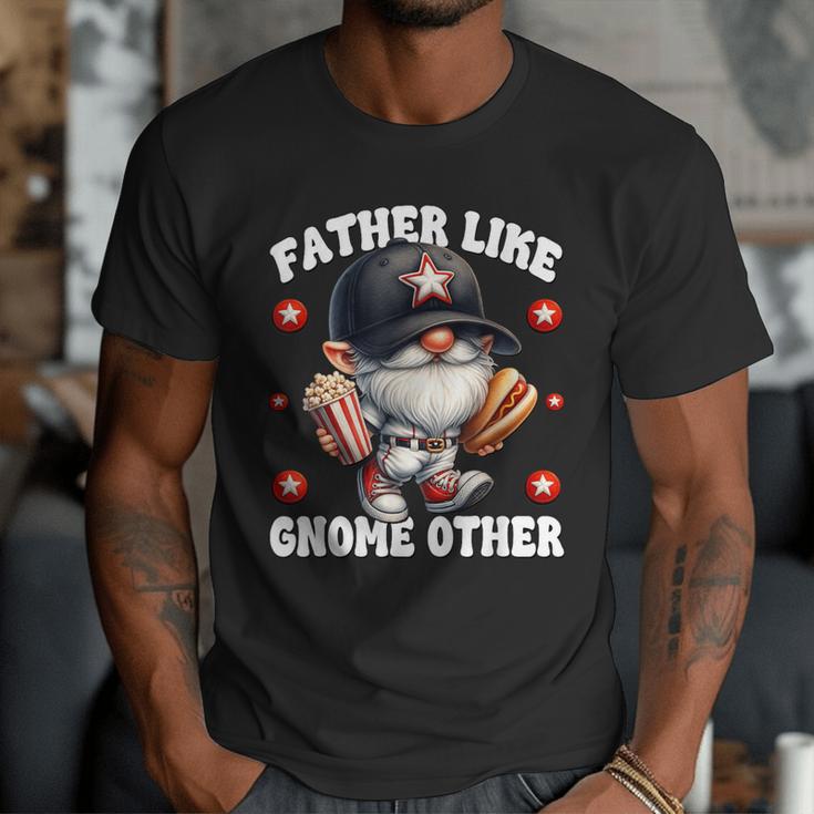 Baseball Dad Saying Hot Dog Gnome Pun For Fathers Day Men T-Shirt Baseball Dad Saying Hot Dog Gnome Pun For Fathers Day Men T-Shirt