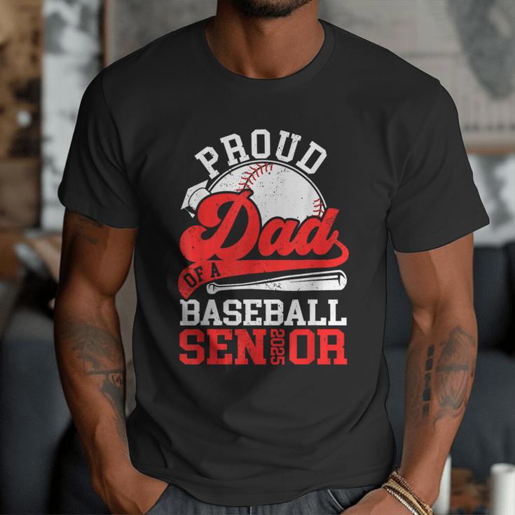 Baseball Dad Shirt Proud Dad Of A Baseball 2025 Senior Men T-Shirt