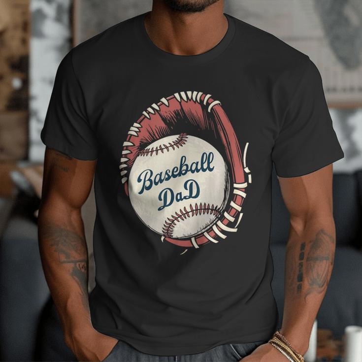 Baseball Dad Softball Glove And Ball Men T-Shirt Baseball Dad Softball Glove And Ball Men T-Shirt