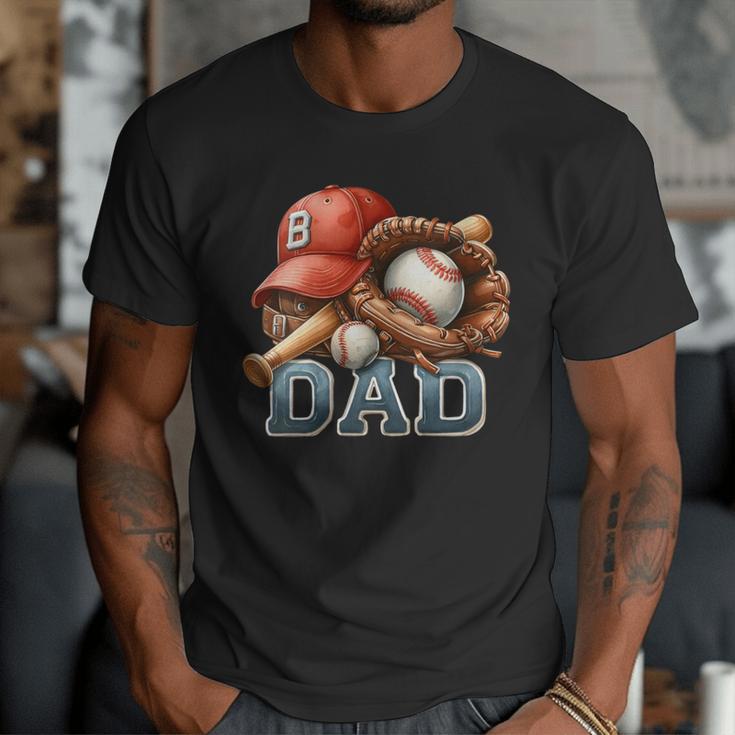 Baseball Dad Spectator Father's Day Game Day Youth Baseball Men T-Shirt