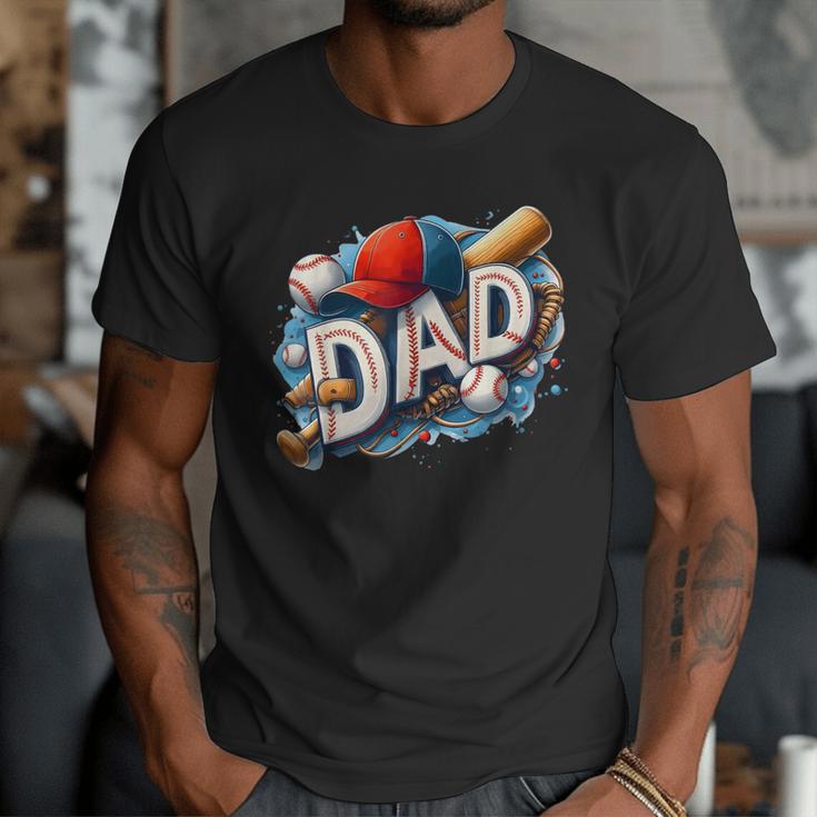 Baseball Dad Sports Fan Father Dada Men Baseball Fathers Day Men T-Shirt Baseball Dad Sports Fan Father Dada Men Baseball Fathers Day Men T-Shirt