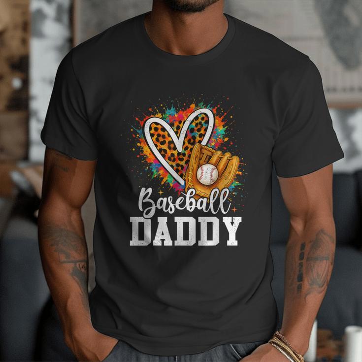 Baseball Daddy Fathers Day Men T-Shirt Baseball Daddy Fathers Day Men T-Shirt