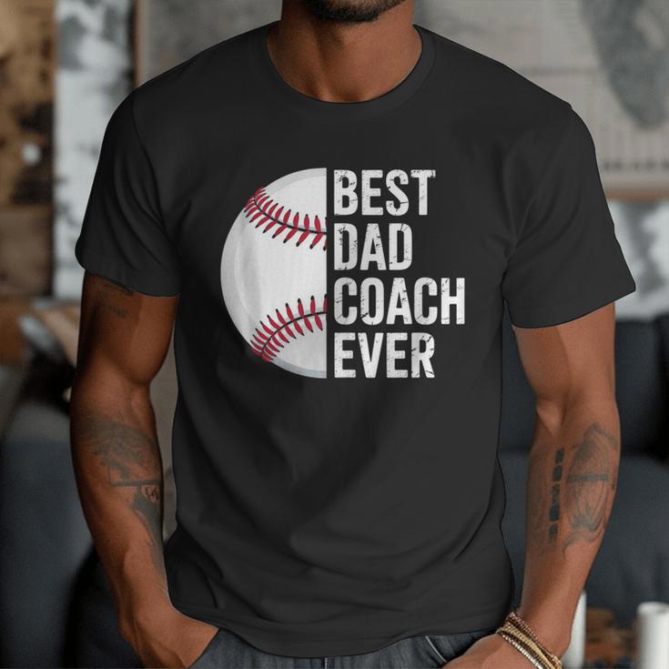 Best Baseball Dad Coach Ever Retro Father Baseball Coach Dad Men T-Shirt Best Baseball Dad Coach Ever Retro Father Baseball Coach Dad Men T-Shirt