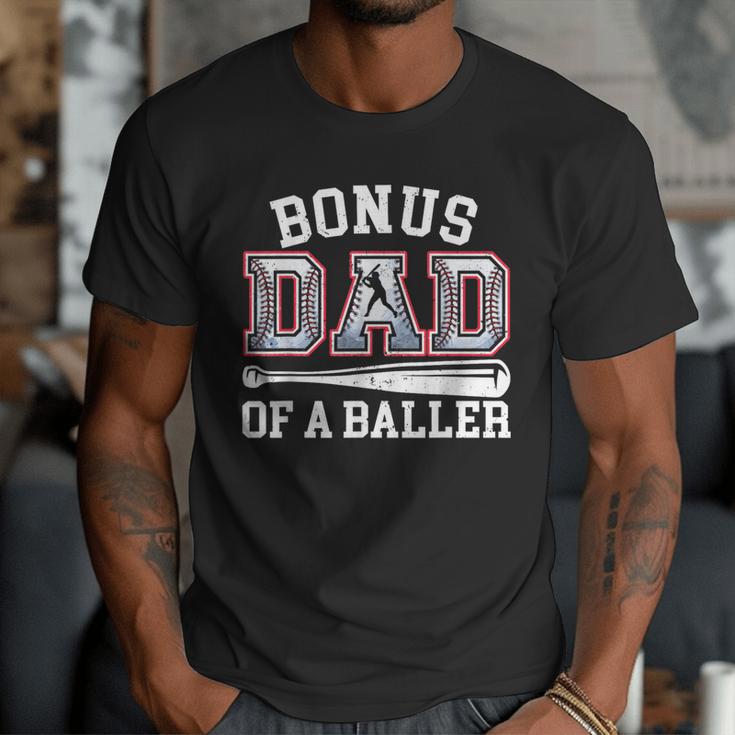 Bonus Dad Shirt Baseball Dad Fathers Day Men T-Shirt Bonus Dad Shirt Baseball Dad Fathers Day Men T-Shirt
