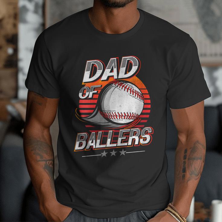Dad Of Ballers Shirt Volleyball Baseball Dad Of Baller Men T-Shirt Dad Of Ballers Shirt Volleyball Baseball Dad Of Baller Men T-Shirt