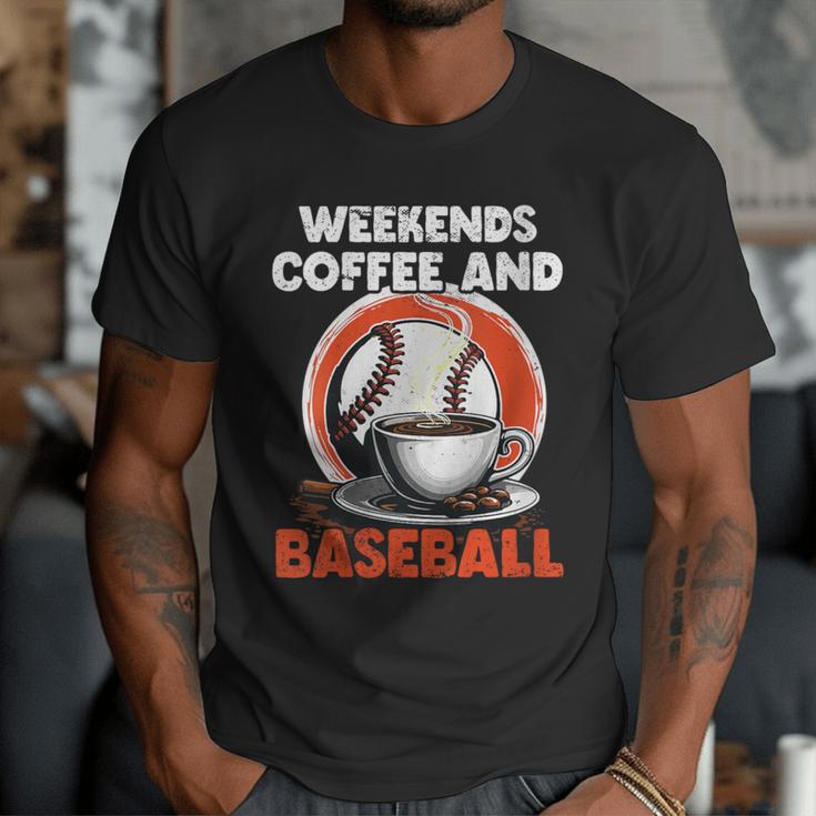 Fathers Day Baseball Dad Parent Men T-Shirt
