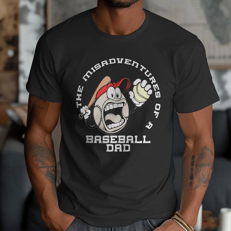 The Misadventures Of A Baseball Dad Men T-Shirt The Misadventures Of A Baseball Dad Men T-Shirt