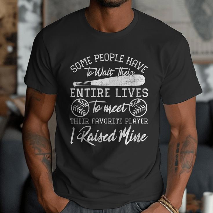 Some People Have To Wait Their Entire Lives Baseball Dad Men T-Shirt Some People Have To Wait Their Entire Lives Baseball Dad Men T-Shirt