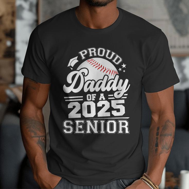 Proud Daddy Of A 2025 Senior Baseball Dad Papa Grad 2025 Men T-Shirt Proud Daddy Of A 2025 Senior Baseball Dad Papa Grad 2025 Men T-Shirt