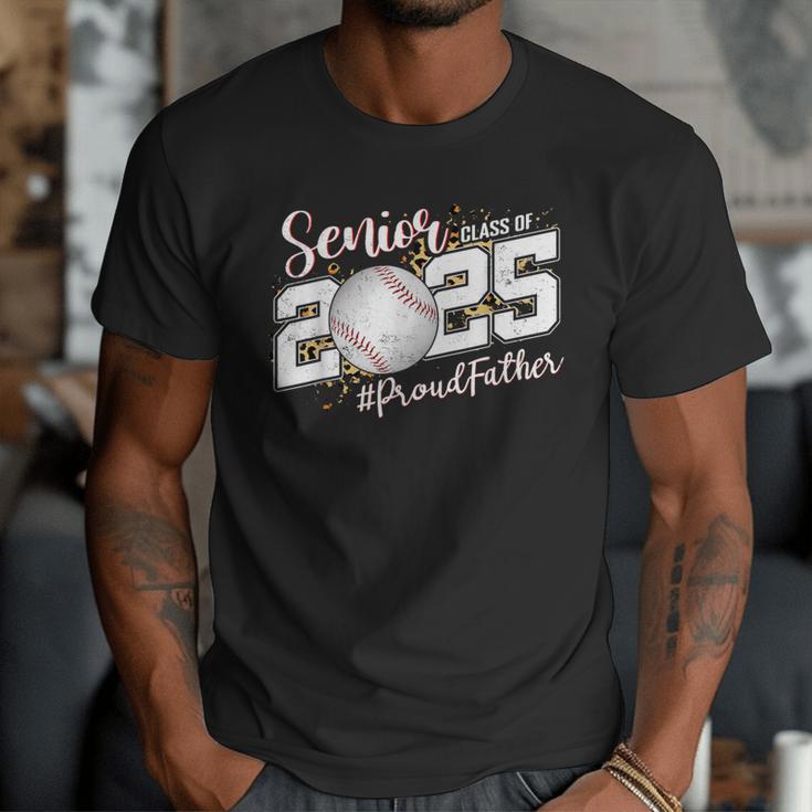 Proud Father Of A 2025 Senior Baseball Dad Graduation Men T-Shirt Proud Father Of A 2025 Senior Baseball Dad Graduation Men T-Shirt