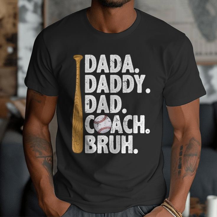 Retro Dada Daddy Dad Coach Bruh Baseball Dad Fathers Day Men Men T-Shirt Retro Dada Daddy Dad Coach Bruh Baseball Dad Fathers Day Men Men T-Shirt