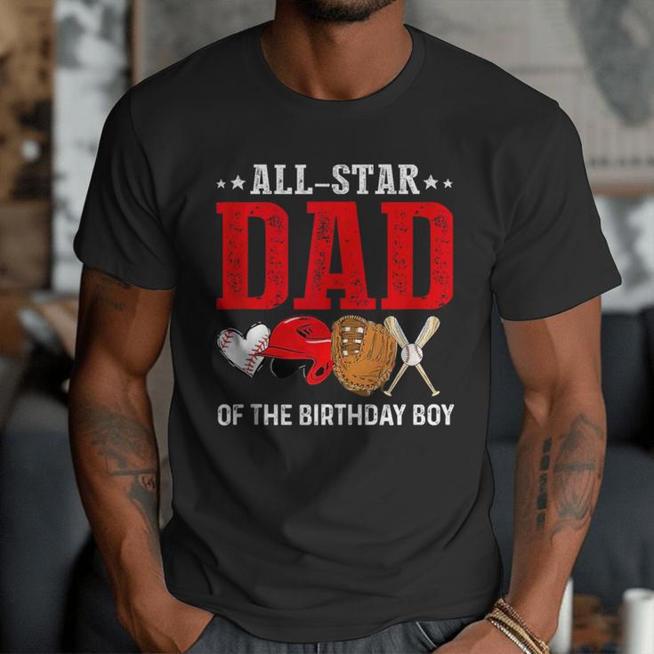 All Star Dad Of The Birthday Boy Baseball Daddy Father Men T-Shirt All Star Dad Of The Birthday Boy Baseball Daddy Father Men T-Shirt