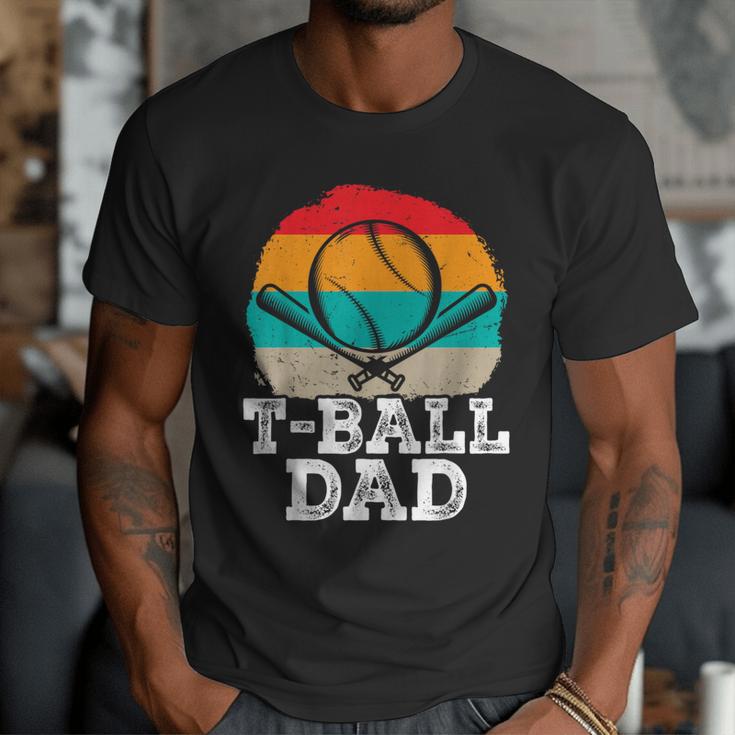 T-Ball Dad Ball Dad Fathers Day Baseball Dad Men T-Shirt