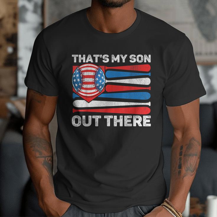 That's My Son Out There Baseball Dad For Men 4th Of July Men Men T-Shirt That's My Son Out There Baseball Dad For Men 4th Of July Men Men T-Shirt