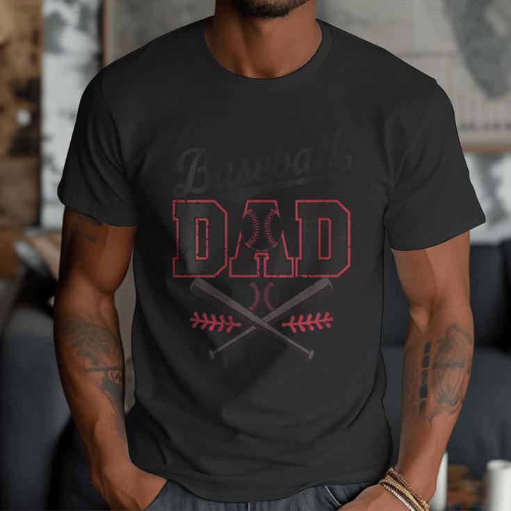 Vintage Baseball Dad Fathers Day Daddy Toddler Kids Boys Men T-Shirt Vintage Baseball Dad Fathers Day Daddy Toddler Kids Boys Men T-Shirt