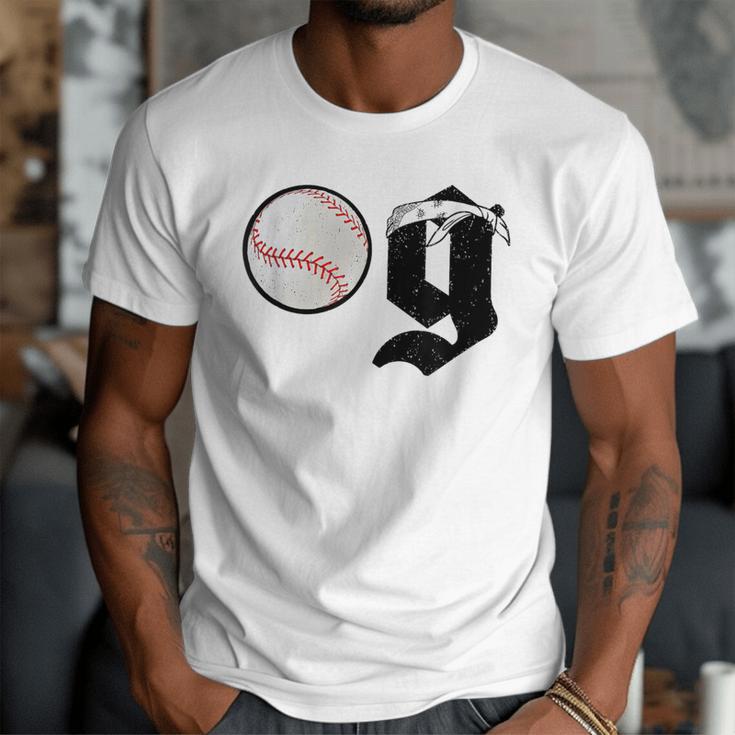 Baseball Dad Coach Old Head OG Old School Baller White Men T-Shirt