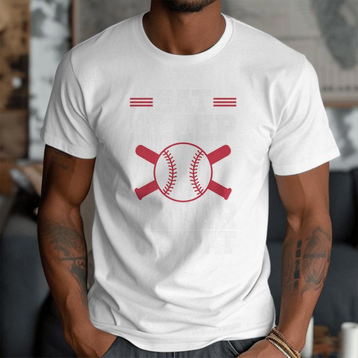 Baseball Dad Father Homerun Fathers Day Baseball Lovers Premium Men T-Shirt