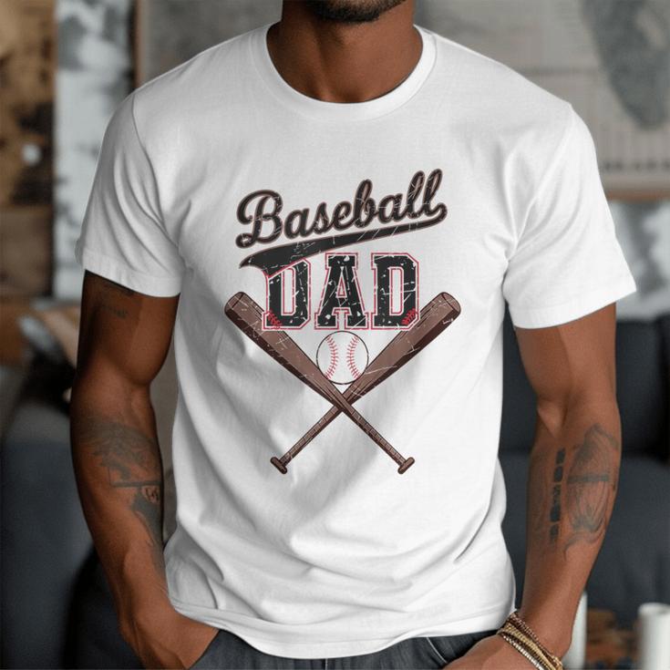 Baseball Dad Father's Day Baseball Daddy Game Day Toddlers Men T-Shirt Baseball Dad Father's Day Baseball Daddy Game Day Toddlers Men T-Shirt