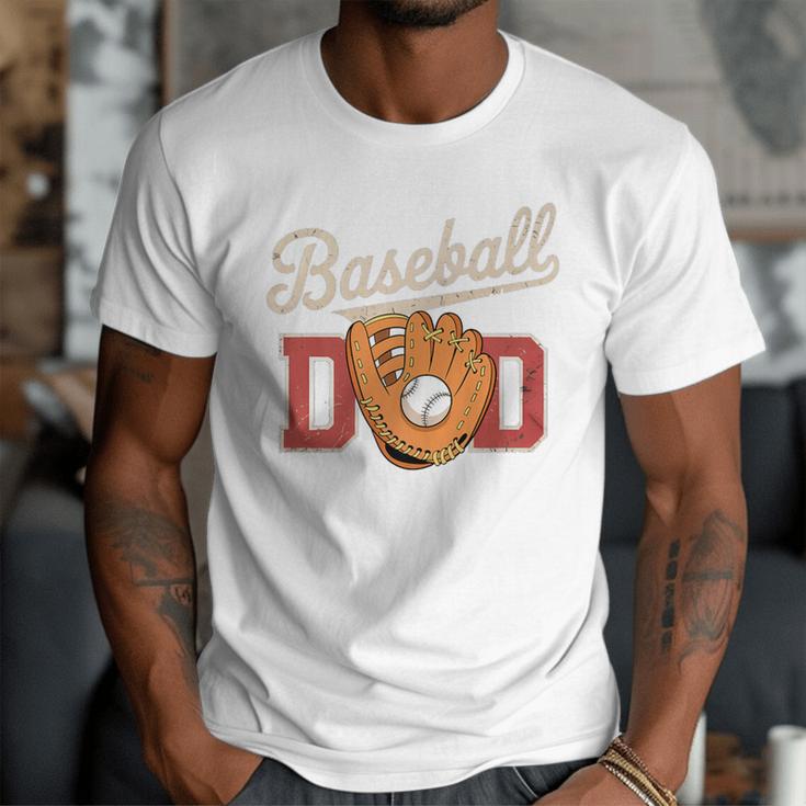 Baseball Dad Fireball Sports Father Fathers Day Daddy Premium Men T-Shirt Baseball Dad Fireball Sports Father Fathers Day Daddy Premium Men T-Shirt