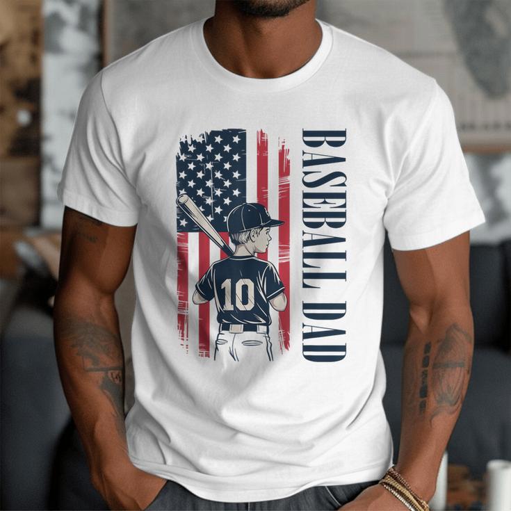 Baseball Dad Flag Tee I Raised Mine Ballpark Dad Men T-Shirt Baseball Dad Flag Tee I Raised Mine Ballpark Dad Men T-Shirt