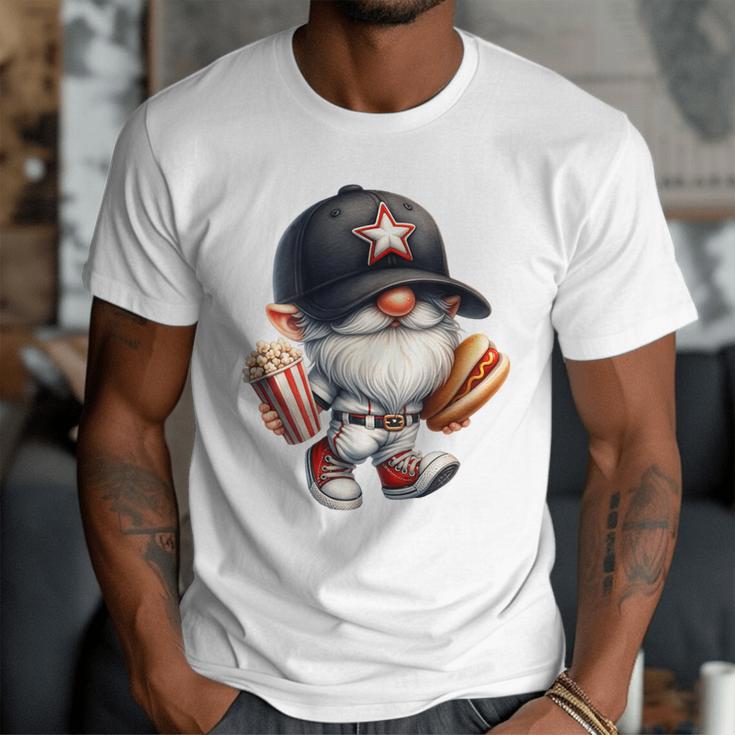 Baseball Dad Gnome Grandpa For Men Baseball Hot Dog Men T-Shirt Baseball Dad Gnome Grandpa For Men Baseball Hot Dog Men T-Shirt