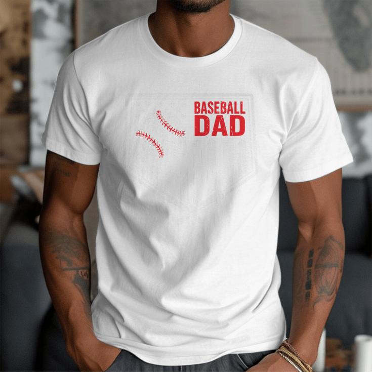 Baseball Dad Men USA American Flag Fathers Day 4th Of July Premium Men T-Shirt Baseball Dad Men USA American Flag Fathers Day 4th Of July Premium Men T-Shirt