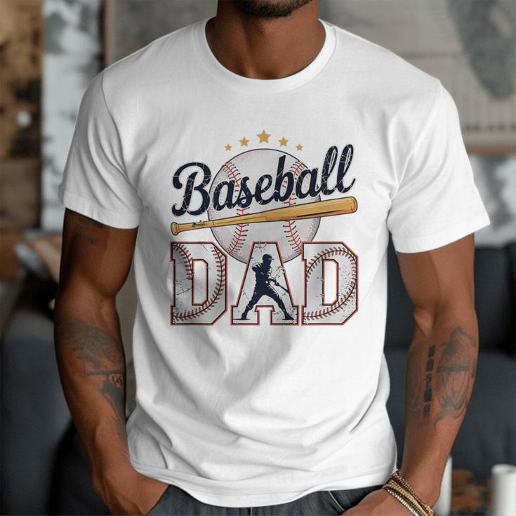 Baseball Dad Player Cool Retro Sports Fan Father's Day Premium Tri-Blend Men T-Shirt Baseball Dad Player Cool Retro Sports Fan Father's Day Premium Tri-Blend Men T-Shirt