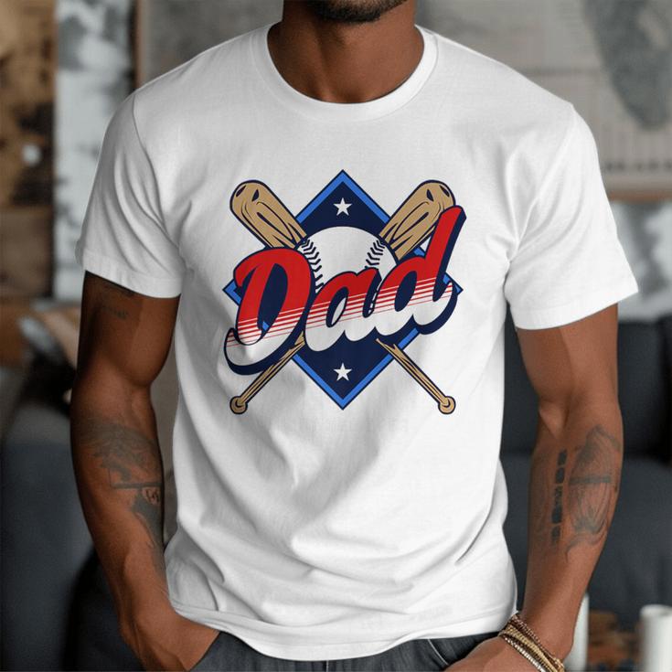 Baseball Dad Baseball Premium Men T-Shirt Baseball Dad Baseball Premium Men T-Shirt