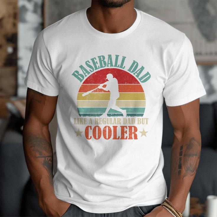 Baseball Dad Like A Regular Dad But Cooler Father's Day Premium Men T-Shirt Baseball Dad Like A Regular Dad But Cooler Father's Day Premium Men T-Shirt