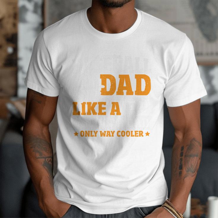 Baseball Dad Like a Regular Dad Only Way Cooler Premium Men T-Shirt Baseball Dad Like a Regular Dad Only Way Cooler Premium Men T-Shirt
