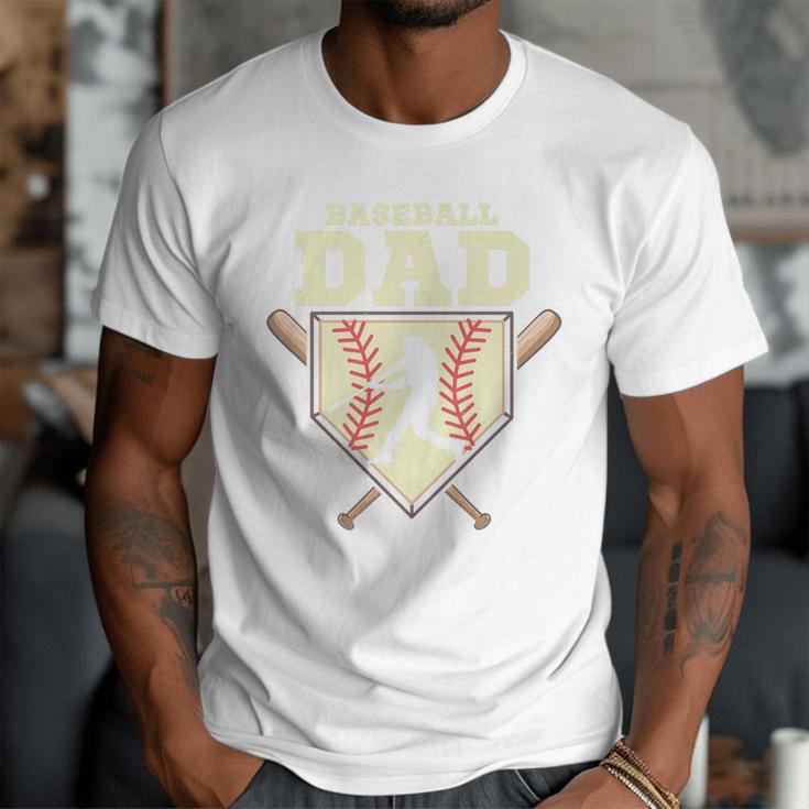 Baseball Dad Sport Fan Father Premium Men T-Shirt Baseball Dad Sport Fan Father Premium Men T-Shirt