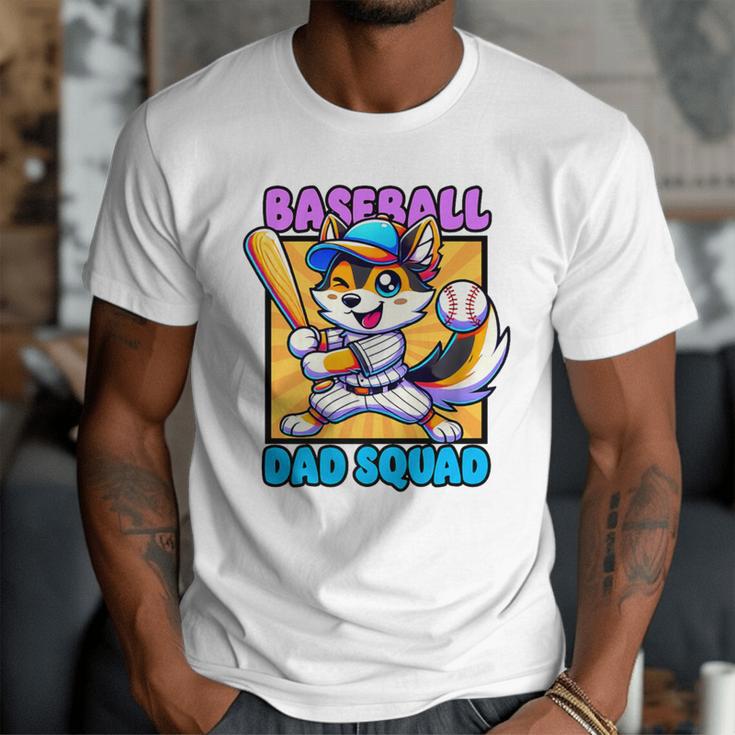 Baseball Dad Squad Fox On The Bat Premium Men T-Shirt Baseball Dad Squad Fox On The Bat Premium Men T-Shirt