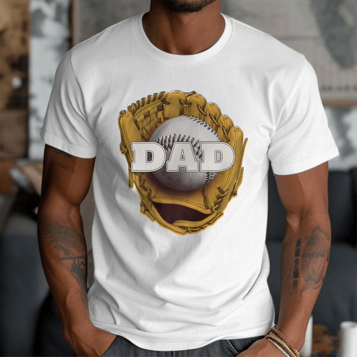 Baseball Sports Baseball Dad Premium Men T-Shirt