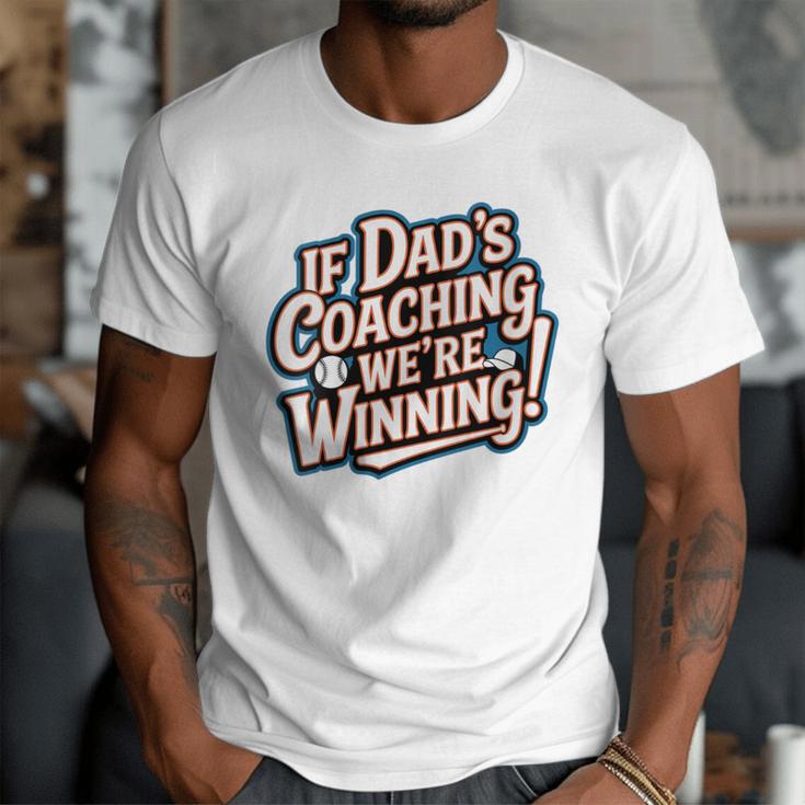 If Dad’s Coaching We’Re Winning Baseball Dad Family Men T-Shirt If Dad’s Coaching We’Re Winning Baseball Dad Family Men T-Shirt